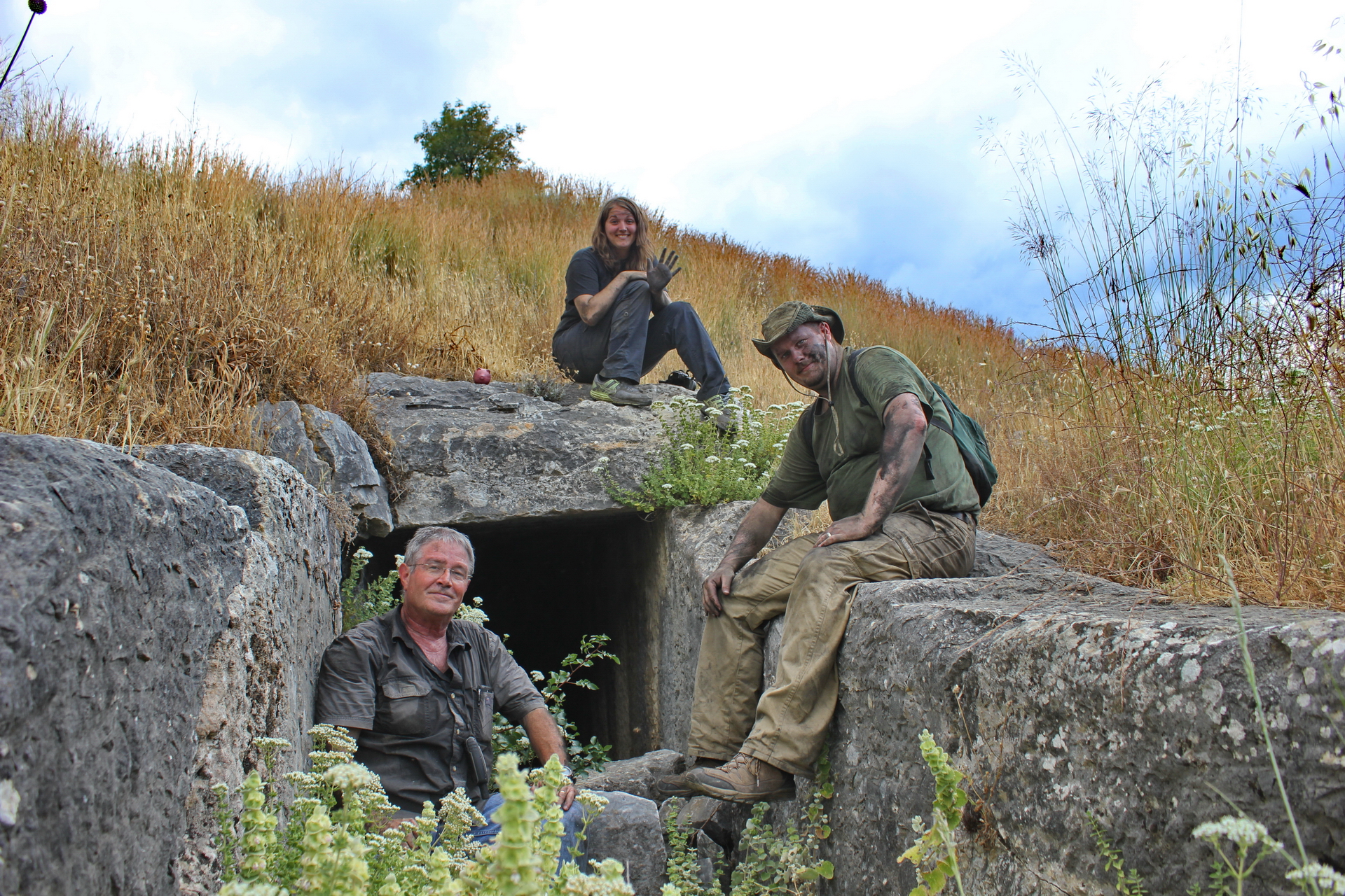 Aftermath of Adventure at the Belevi Tumulus (photo © Daniel C Browning Jr)