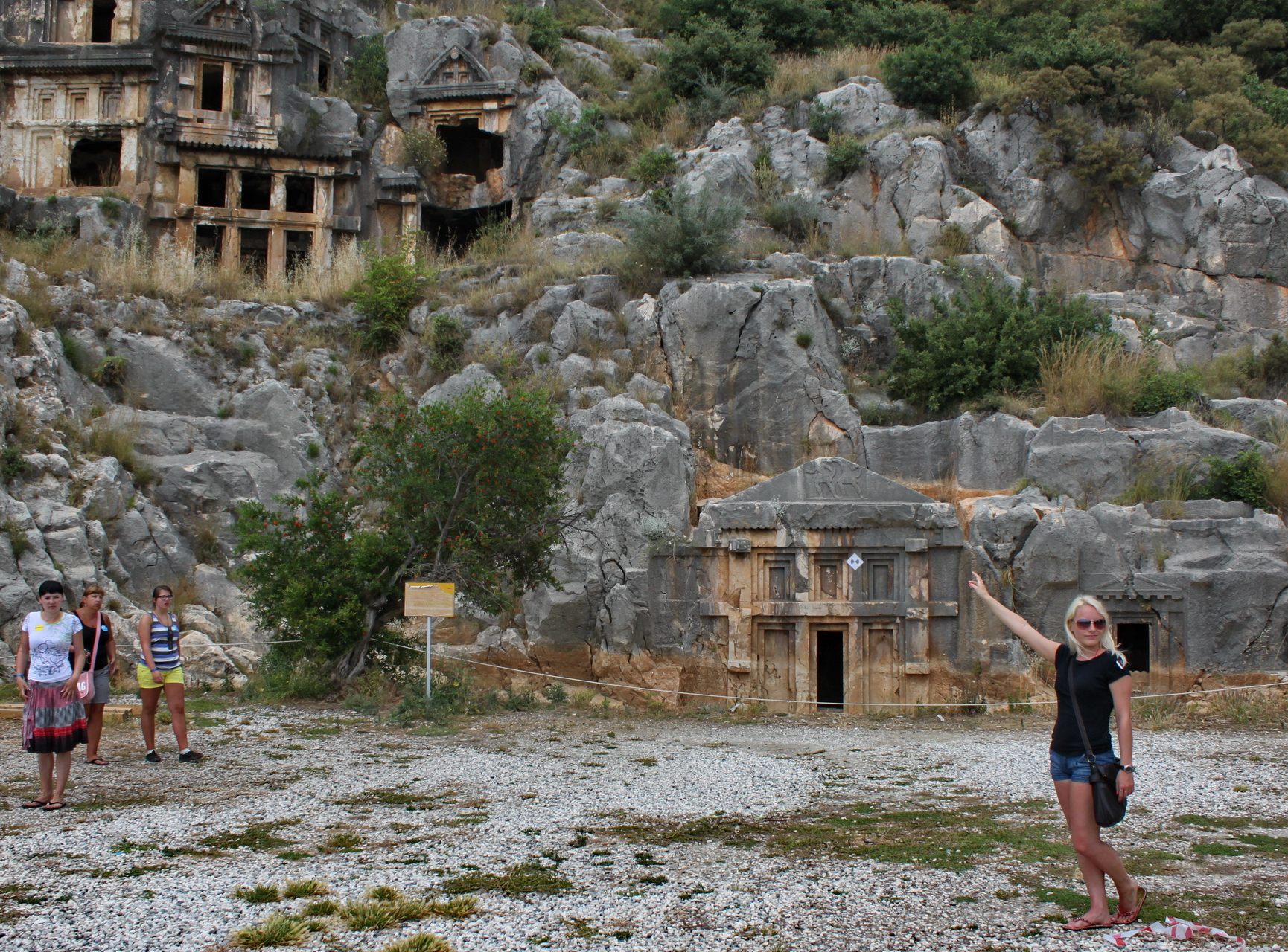 Myra: western tombs