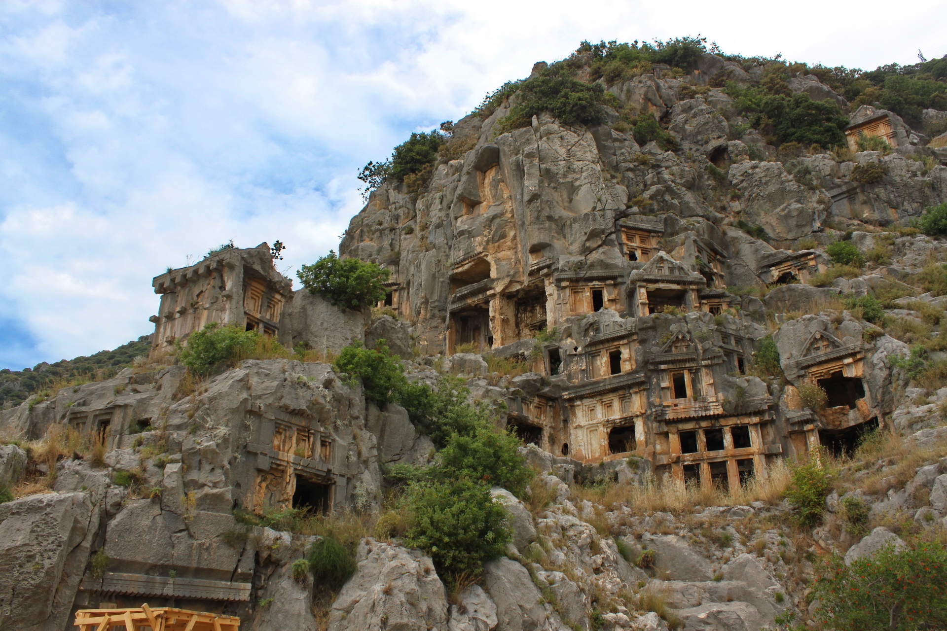 Myra: western tombs